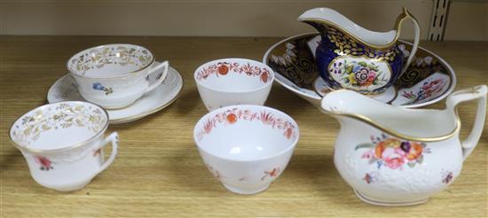 A group of English ceramics